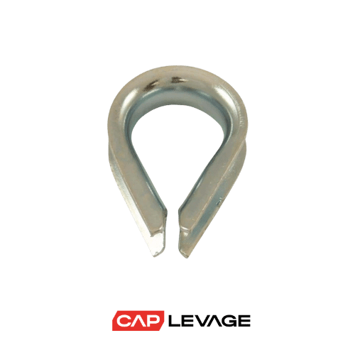 cosse coeur standard pour cable acier