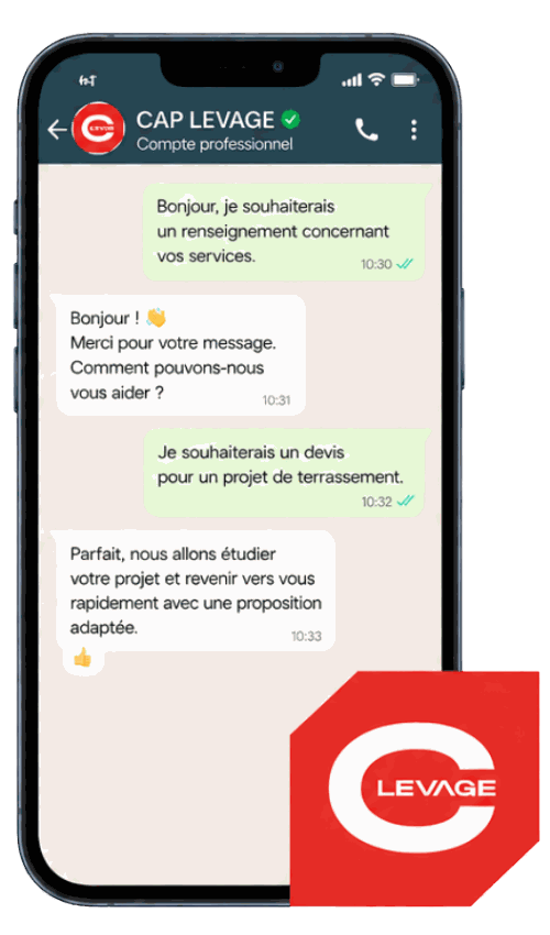 Telephone dialogie whatsapp caplevage 
