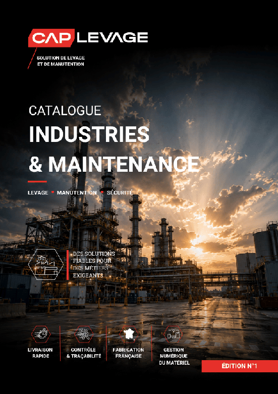 Image de catalogue produit industrie et maintenance cap levage 