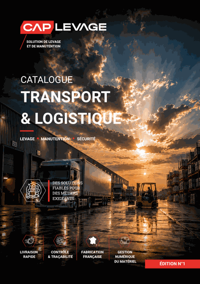 Image de catalogue produit transport et logistique cap levage 