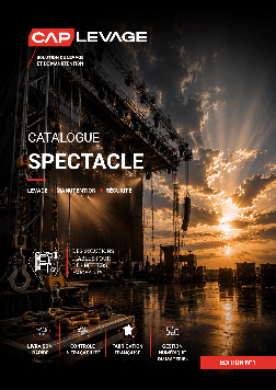 Mini brochure de présentation du levage dans le métiers du spectacle 