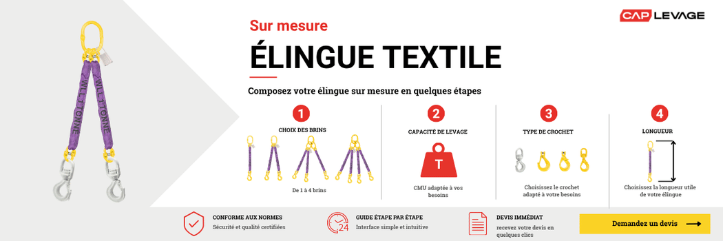 cONFIGURATEUR ÉLINGUE TEXTILE 