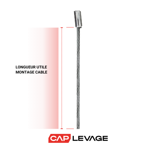 MONTAGE CABLE D6 MANCHON D'ARRET - BOUT LIBRE