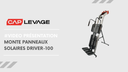 MONTE MATERIAUX DRIVER 100 KG INCLINE LONGUEUR 9 ML