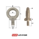 ANNEAU DE LEVAGE MÂLE À VISSER
