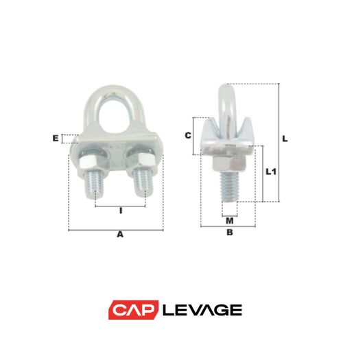 SERRE-CÂBLE À ÉTRIER