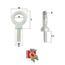 ALLG - ANNEAU DE LEVAGE MALE TIGE LONGUE
