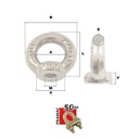 AFI - ANNEAU DE LEVAGE FEMELLE INOX