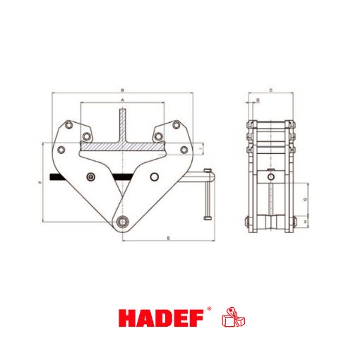 221/05 - GRIFFE DE SUSPENSION