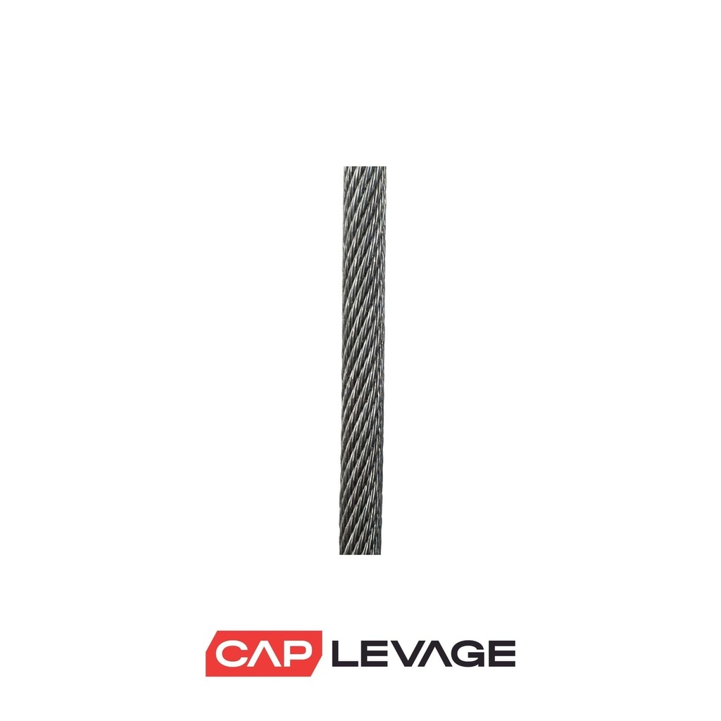 CABLE ACIER ÂME MÉTALLIQUE D4 MM19 x 7