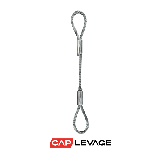 MONTAGE CABLE D6 DEUX BOUCLES FORESTIÈRES - CMU 0.45 T