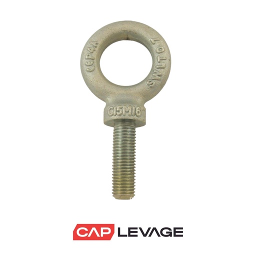 [ALLG106] ANNEAU DE LEVAGE MALE À TIGE LONGUE M6