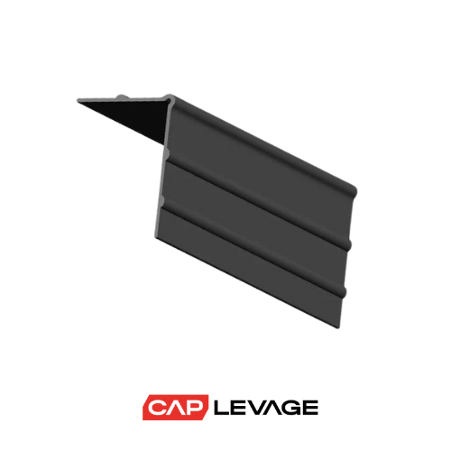 [CORN120] CORNIERE DE PROTECTION PE NOIRE 120 CM