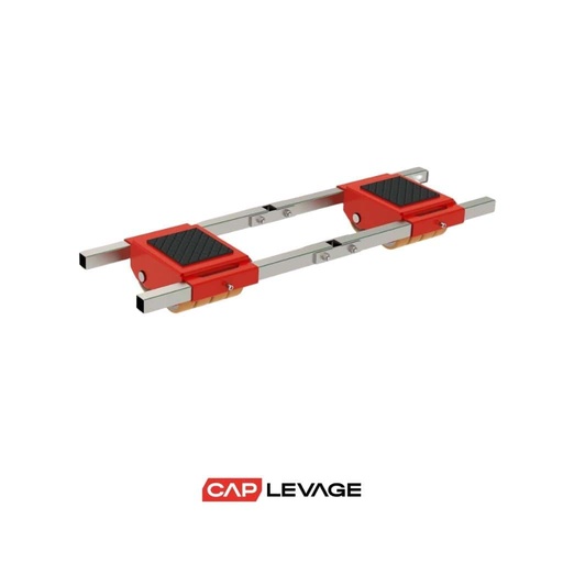 [JFB20G] ROULEURS JUNG CAPACITÉ 2 X 10 TONNES