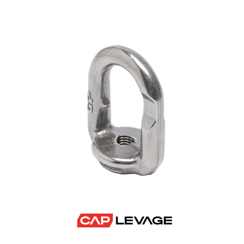 [EL27I] ANNEAU DE LEVAGE FEMELLE À VISSER INOX M27 CMU 3.5 TONNES
