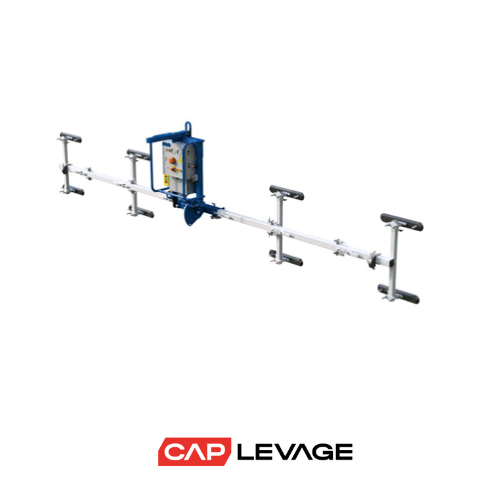 [EM4-40-RB-24] PALONNIER À VENTOUSE POUR PANNEAU DE BARDAGE ET COUVERTURE CMU 400 KILOS