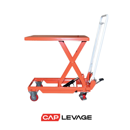 [BS50] TABLE ELEVATRICE MANUELLE GAMME BS PREMIUM CMU 500 KG
