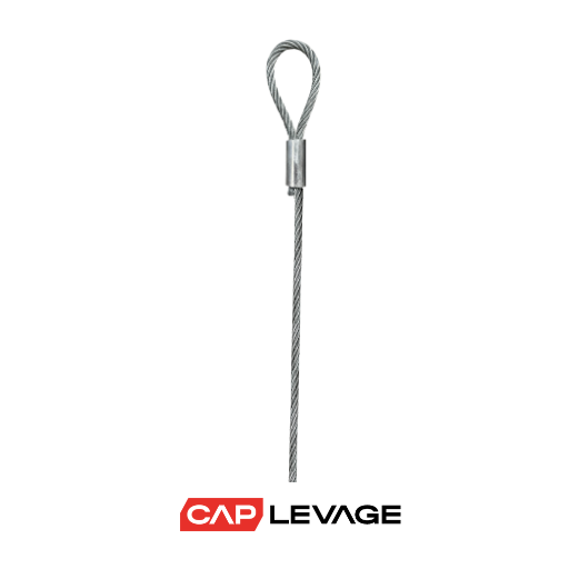 MONTAGE CABLE D6 BOUCLE FORESTIÈRE - BOUT LIBRE CMU 0.45 T