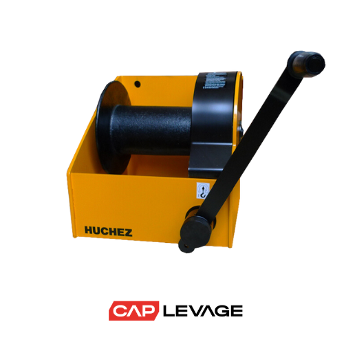[VS500MANIBOX] TREUIL MANUEL A VIS SANS FIN MANIBOX - CMU 0.5T - HUCHEZ