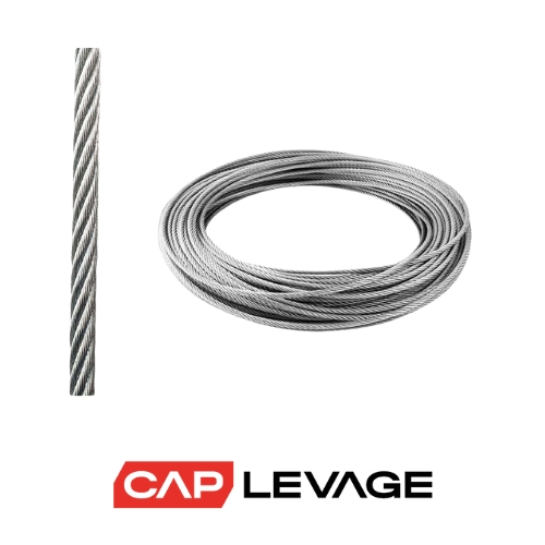 COURONNE DE CABLE DIAMÈTRE 6 INOX AM 7X19