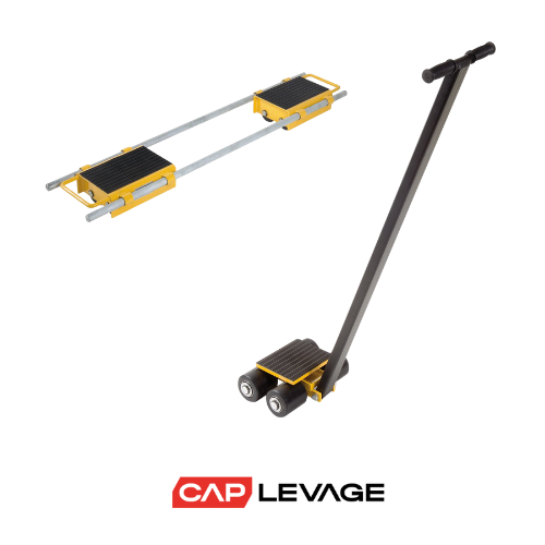 [LX-6] PATIN ROULEUR COMPLET POUR CHARGES LOURDES LX-6 - CMU 6T