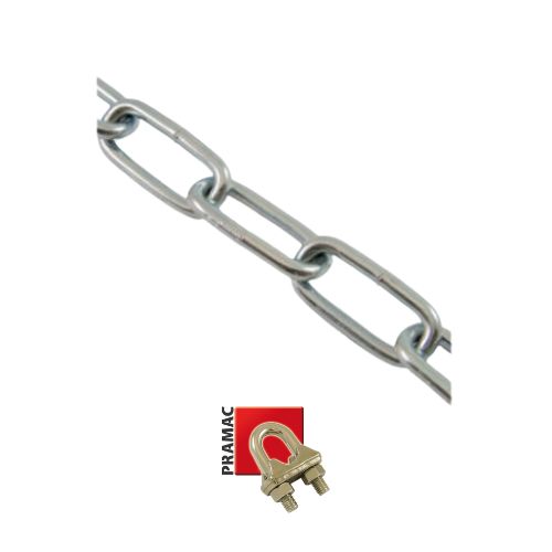 CLZC - CHAINE DROITE À MAILLON LONG