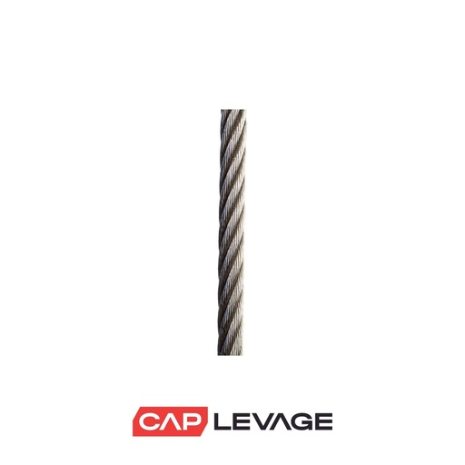 [CAB13AT636] CABLE ACIER ÂME TEXTILE D13MM 6 X 36