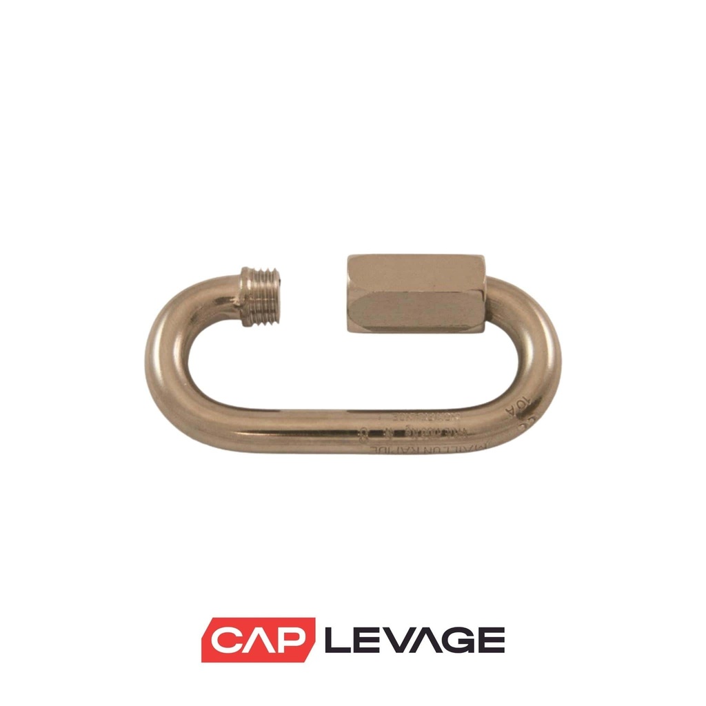 MAILLON RAPIDE INOX D8 CMU 1100 Kg