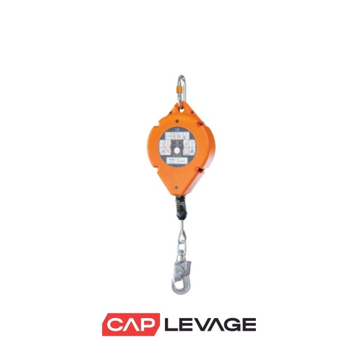 [NCS10] ANTICHUTE A RAPPEL AUTOMATIQUE CÂBLE - 10ML